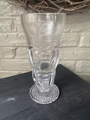  Steak N Shake Milkshake Glass  Restaurant Ware Heavy 8 1/4 Tall • $3.99