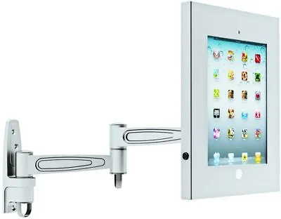 Wall Mount Arm Bracket Tablet Enclosure For IPad 2 3 4 & Air 9.7  Shop Retail • £27.99