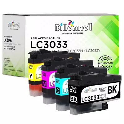 Printer Ink Cartridge For Brother LC3033 Fits MFC-J995DW J995DW XL J805DW • $39.95