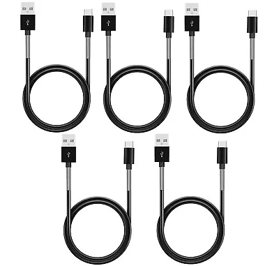 5Pc 1M Usb Data Charge Cable Micro Usb Connector For Samsung Htc Metal Protec... • $14.85