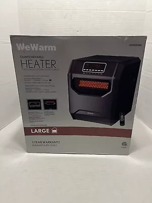 We Warm Quartz Infrared Heater 1500 Watts Large Remote Control HT1013US  • $75