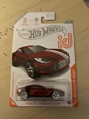 HOT WHEELS Aston Martin One-77 Red Car ID Chase Premium GJP01 2020 • $7.99