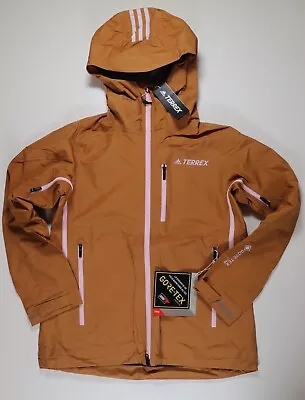 £129.99 • Buy Adidas Terrex Techrock Gore-tex Pro Durable Waterproof Hooded Jacket Gq4275  M L