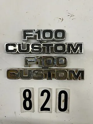 1977-1979 Ford Truck F100 Custom Cowl Emblems • $40