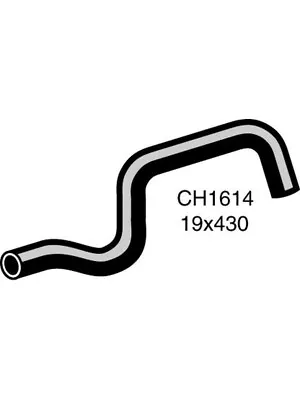 Mackay Engine By Pass Hose For Nissan Pulsar N13 1.8L I4 (CH1614) • $32.10