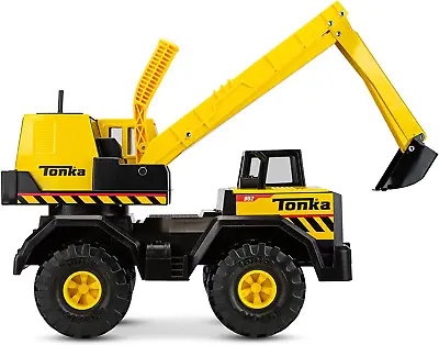 Steel Classics Mighty Excavator– Made With Steel & Sturdy Plastic Yellow Frict • $332.33