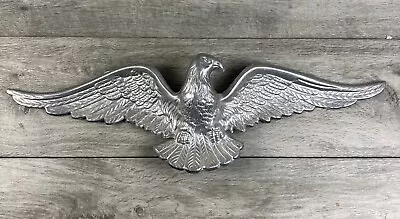 Vintage 19” Metal American Bald Eagle Wall Plaque Hanging 3D Decor • $29.99