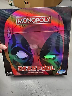 Deadpool Monopoly Collector's Edition Hasbro Board Game NIB • $30