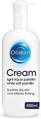 Oilatum Eczema And Dry Skin Emollient Cream 500ML New Free Ship • £12.24