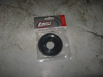 RC Losi LST / 2 AFT Series 70 Tooth Spur Gear Low Plastic Black (1) B3420 • $10.86