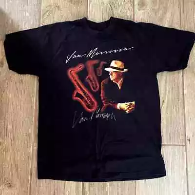 Vintage Van Morrison Reprint Cotton Black S-2345XL For Men Women T-Shirt GC1152 • $23.99