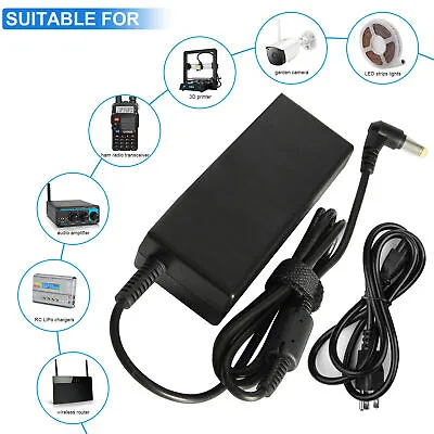$10.99 • Buy 12V 5A AC Power Supply Cord Adapter For IMax B6 LiPo Balance Battery Charger