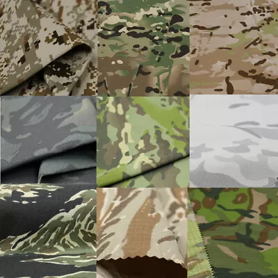 Multicam TC 65/35 Plaid Polyester Cotton Cloth MC Camouflage For Tactical DIY • $13.74