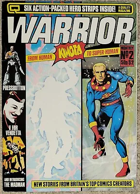 Warrior Magazine #2 -1982- V For Vendetta (FN-) • $25