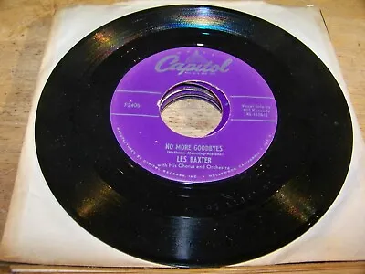 $7.99 • Buy Lot Of (8) Les Baxter 45s - All On Capitol  (1) White Label Promo