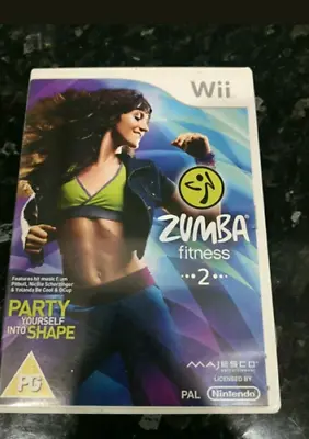 £5.99 • Buy Zumba 2 Fitness Video Games Nintendo Wii (2011)