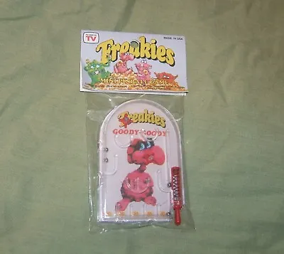 $19.99 • Buy Rack Toy Pinball FREAKIES Goody Goody Cereal Game Dime Store Custom Design Prize