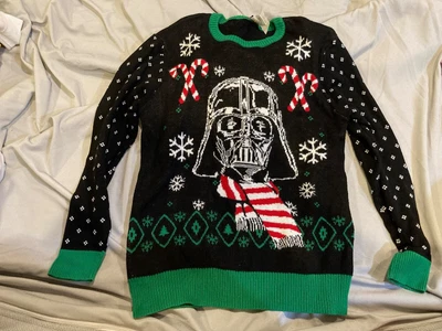 $18 • Buy 🎅Star Wars Darth Vader Christmas Sweater Size L Ugly Sweater