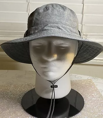 VINTAGE Solar Escape UV Explorer Boonie Hat - New Men Grey One Size • $12.27