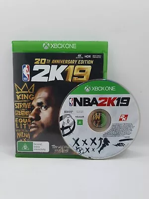 NBA 2K19 20th Anniversary Edition Microsoft Xbox One - VGC Fast Free Post  • $20.99