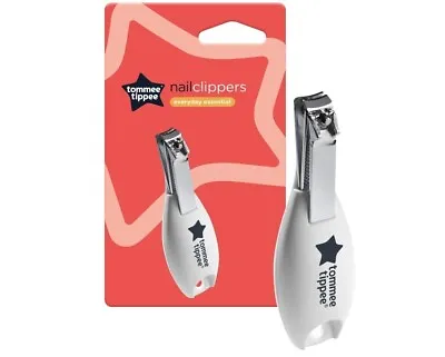 Tommee Tippee Essentials Baby Nail Clippers Rounded Edges And Moulded...  • £5.66