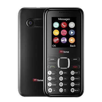 TTfone TT150 Unlocked Basic Mobile Phone Sim Free Cheap Bluetooth Long Battery • £21.98