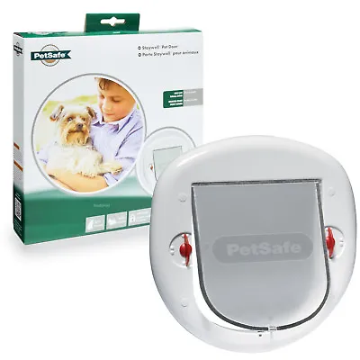 £21.99 • Buy Staywell PetSafe 280 Large Big Cat Flap Small Dog Door Patio Glass Or PVC 