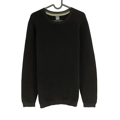 S.Oliver Black Crew Neck Sweater Pullover Size L • $26.13