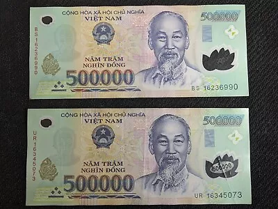 ONE MILLION VND VIETNAMESE DONG  1000000 VND Various Conditions & Circulated • $64.25