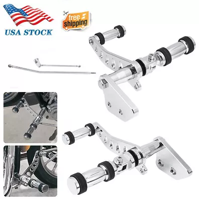 Forward Controls Foot Pegs For Dyna Super Glide Street Bob FXDB Low Rider 00-15 • $137.74