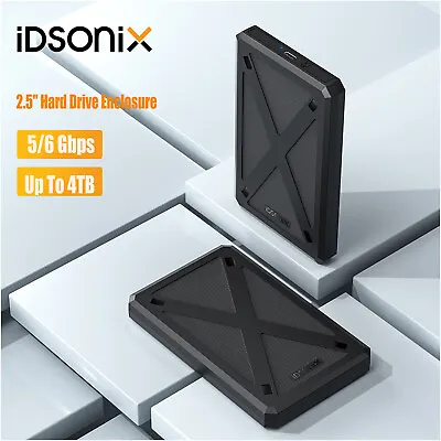 IDsonix USB 3.0 Hard Drive Disk 2.5  SATA HDD SSD External Slim Enclosure Case • $9.49