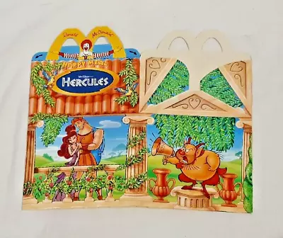 Mcdonalds 1997 Hercules Happy Meal Box - European - New • $2