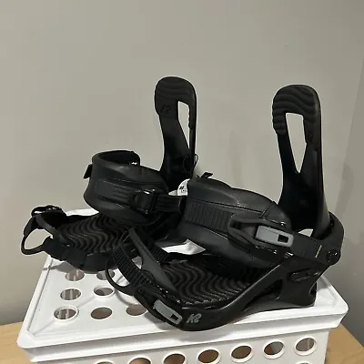 K2 Women’s Bedford Black Snowboard Bindings New Size S #K135 • $142.97