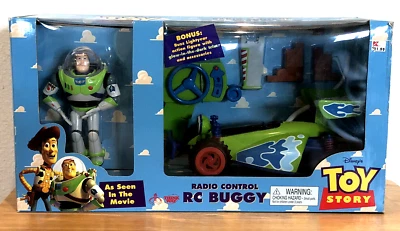 $139.99 • Buy Nib Vintage Disney Thinkway Toy Story Buzz Lightyear Radio Conrol Rc Buggy Car