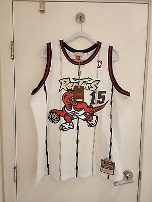 Mitchell & Ness Vince Carter 1998-99 Toronto Raptors Jersey MSRP $130 XL • $55