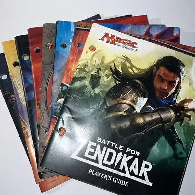 Magic: Lot Of 8 Magic The Gathering Player's Guide Books (Fat Pack Booklets) • $49.99