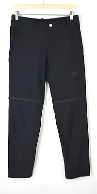 MAMMUT Trousers Mens UK 30 Hiking Zip Off Legs Shorts Pockets Activewear • £47.99