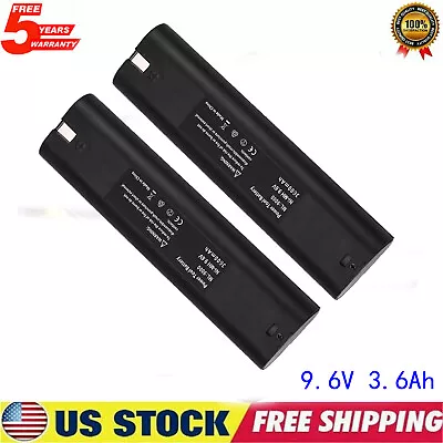 2 Pack For MAKITA 9.6 VOLT 3.6Ah Battery 9000 9001 632007-4 191681-2 9033 9102 • $17