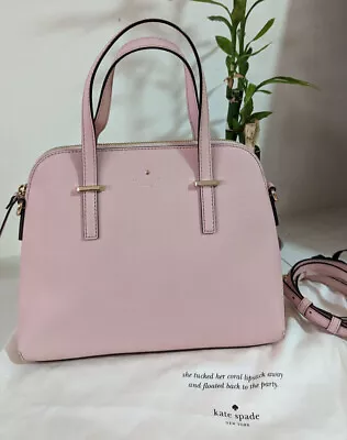 $195 • Buy  Kate Spade Saffiano Leather Medium Dome Satchel Bag - Light Pink