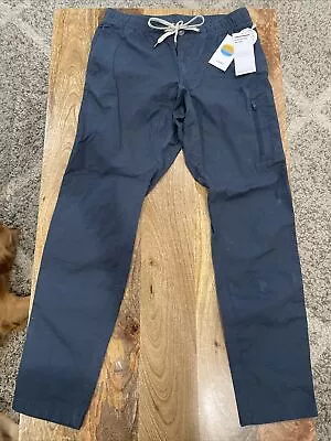 Vuori Pants Ripstop Climber Drawstring Hiking Indigo Men's Med. NWT View Photos • $74.90