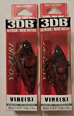 Yo Zuri 3db Vibe( Great Lure)2 Of Them. Red Craw • $9.75