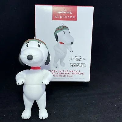 2022 Hallmark SNOOPY IN THE MACY'S THANKSGIVING DAY PARADE Peanuts Gang Ornament • $13.99