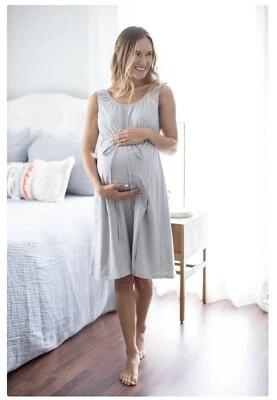 £24.18 • Buy NWT Baby Be Mine 3 In 1 Labor Nursing Hospital Gown Hospital Bag Must Have S/M