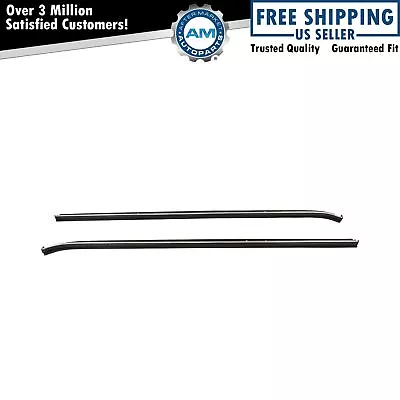 Front Outer Belt Weatherstrip Molding LH & RH Side Pair For Chevy Monte Carlo • $119.90