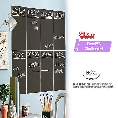 Siser EasyPSV Removable Chalkboard Vinyl - 12 X 5 Ft & 10 Ft Free Shipping • $13.99