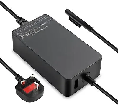 Surface Pro Charger 65W 44W For Microsoft Surface Pro X 3 4 5 6 7 8 9 Go 3/2/1 • £17.88