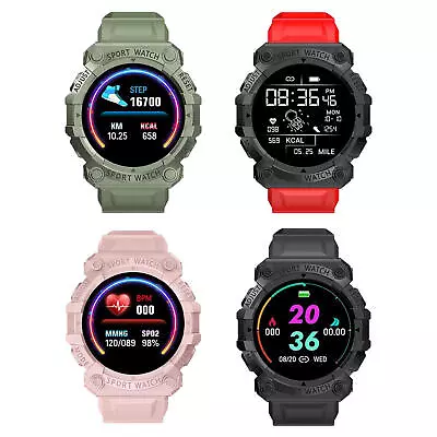 Smart Watch Sports Bracelet Heart Rate Monitor Blood Pressure Fitness Tracker • $30.99