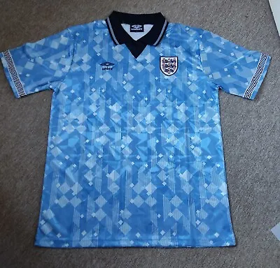 £35 • Buy 1990 England Retro Football Shirt Size Large Men's. Brand New.
