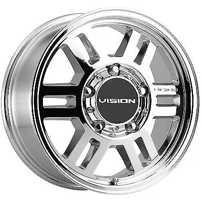 4-Vision 355 Manx 2 Overland 17x7.5 5x130 +45mm Chrome Wheels Rims 17  Inch • $1408