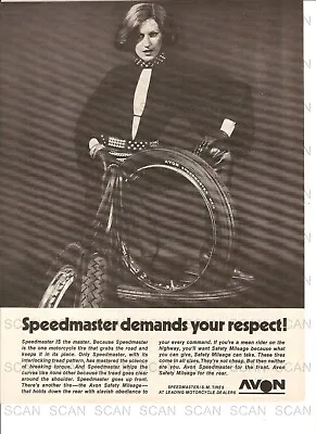 1974 Avon Speedmaster Motorcycle Tires Vintage Magazine Ad   Dominatrix • $7.99